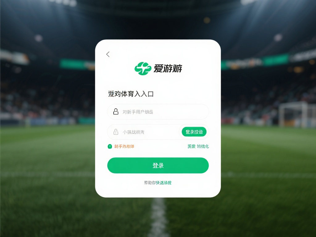 爱游戏体育入口官网登录 (爱游戏体育入口官网登录,畅享顶级赛事与娱乐体验) 对于新手用户来说,登录过程可能是一个小小的挑战,但