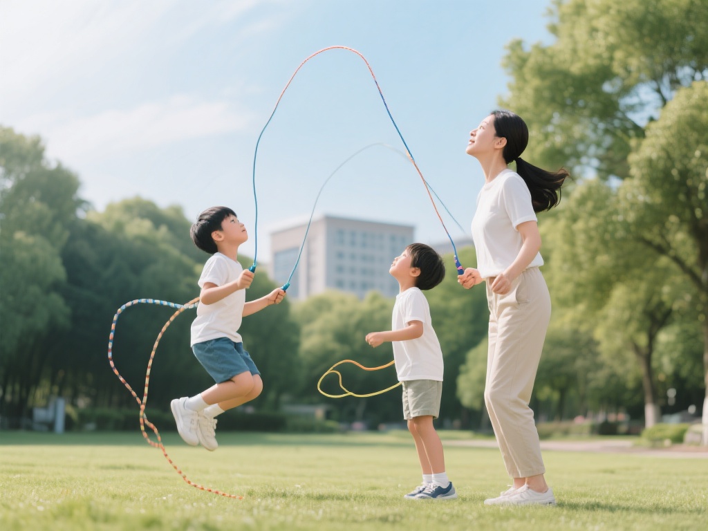 爱眼护眼体育游戏有哪些 (爱眼护眼体育游戏有哪些?适合学生的趣味活动推荐) 跳绳是一项简单易行的运动,而将其与护眼结合,可以设