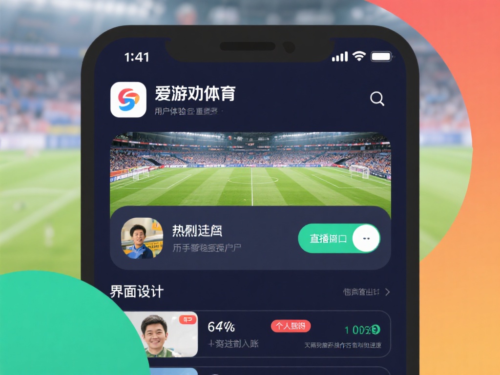 对于一款体育软件来说，用户体验是至关重要的。爱游戏
